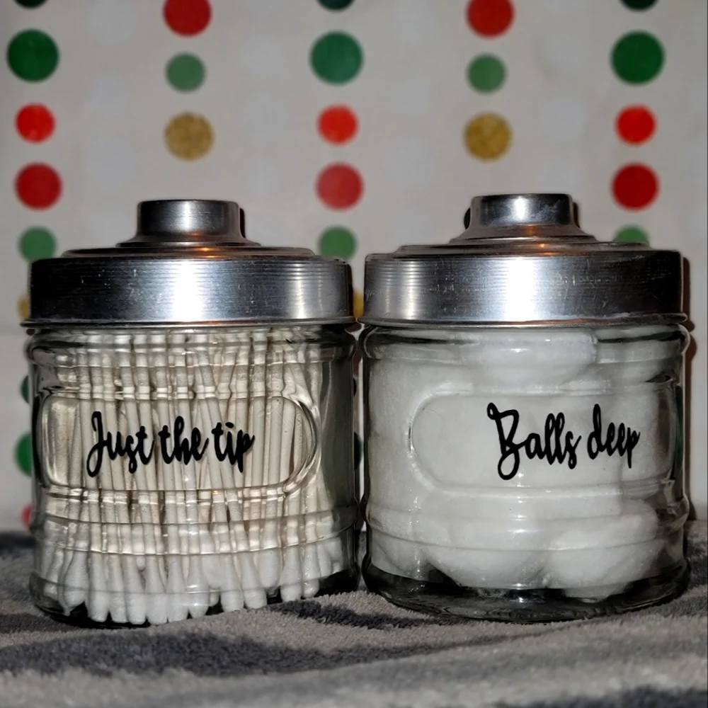 Bathroom Storage Canisters